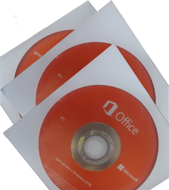 Microsoft Office Home and Business dvd диски с дистрибутивом