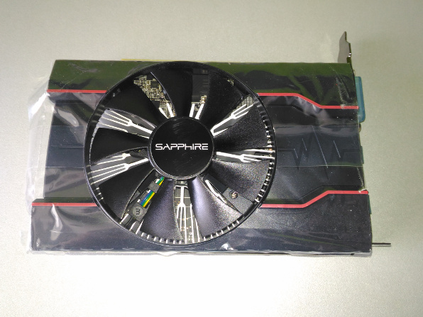 Sapphire Radeon RX550 внешний вид